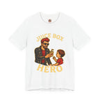 Funny Dad T-Shirt — "Dad Is a Rock Star" Juicebox Dad Tee
