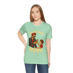 Funny Dad T-Shirt — "Dad Is a Rock Star" Juicebox Dad Tee