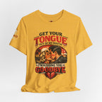 Kissing You Goodbye Graphic T-Shirt — “Get your tongue out of my mouth, I'm kissing you goodbye”