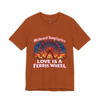 Love is a Ferris Wheel T-Shirt — Misheard Lyrics Tee Love is a Battlefield by Pat Benatar
