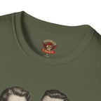 Vintage Couple T‑Shirt — "Can You Just Hug Me Normal?" Retro Humor Tee
