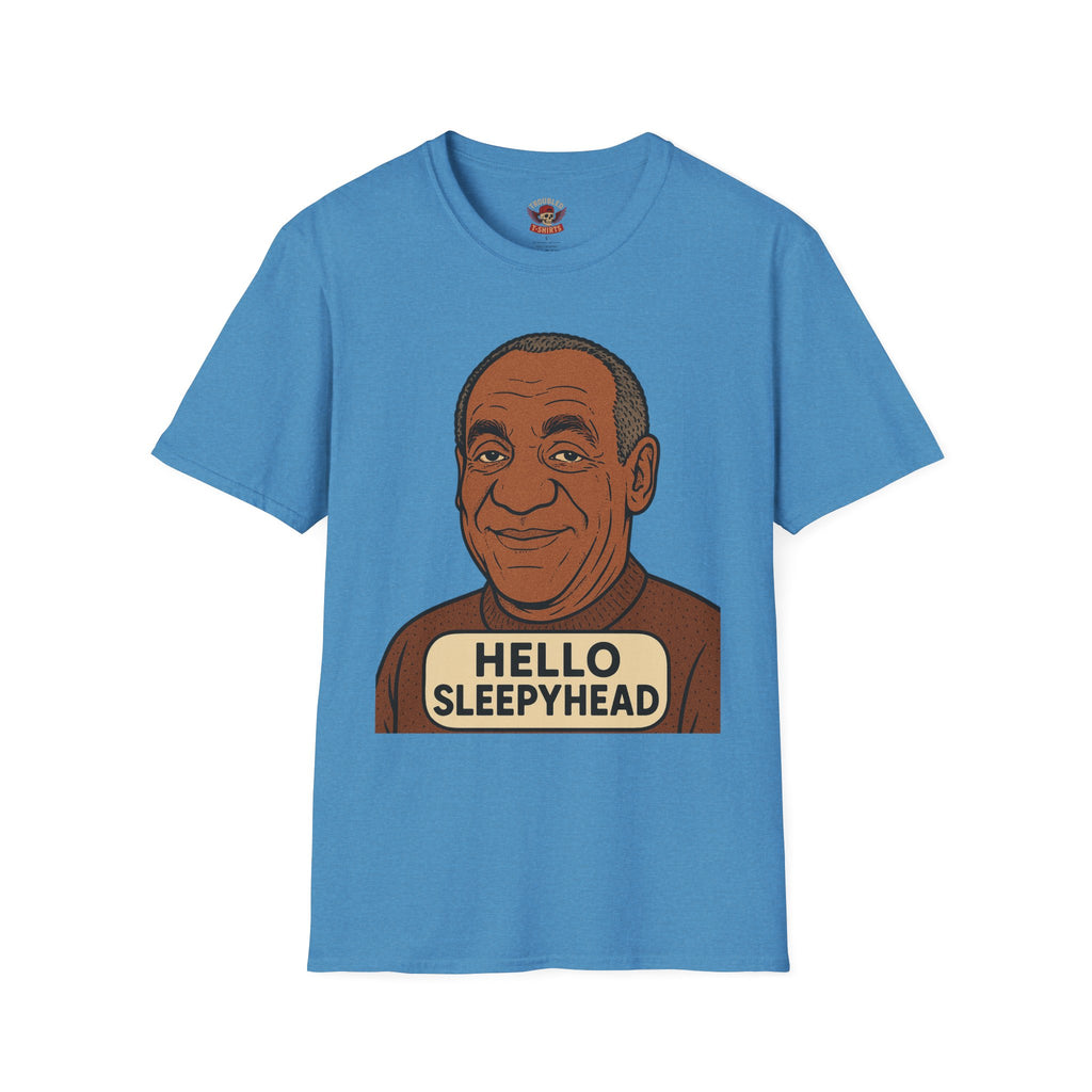 Hello Sleepyhead T-Shirt — Funny Retro Portrait Graphic Tee