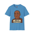 Hello Sleepyhead T-Shirt — Funny Retro Portrait Graphic Tee