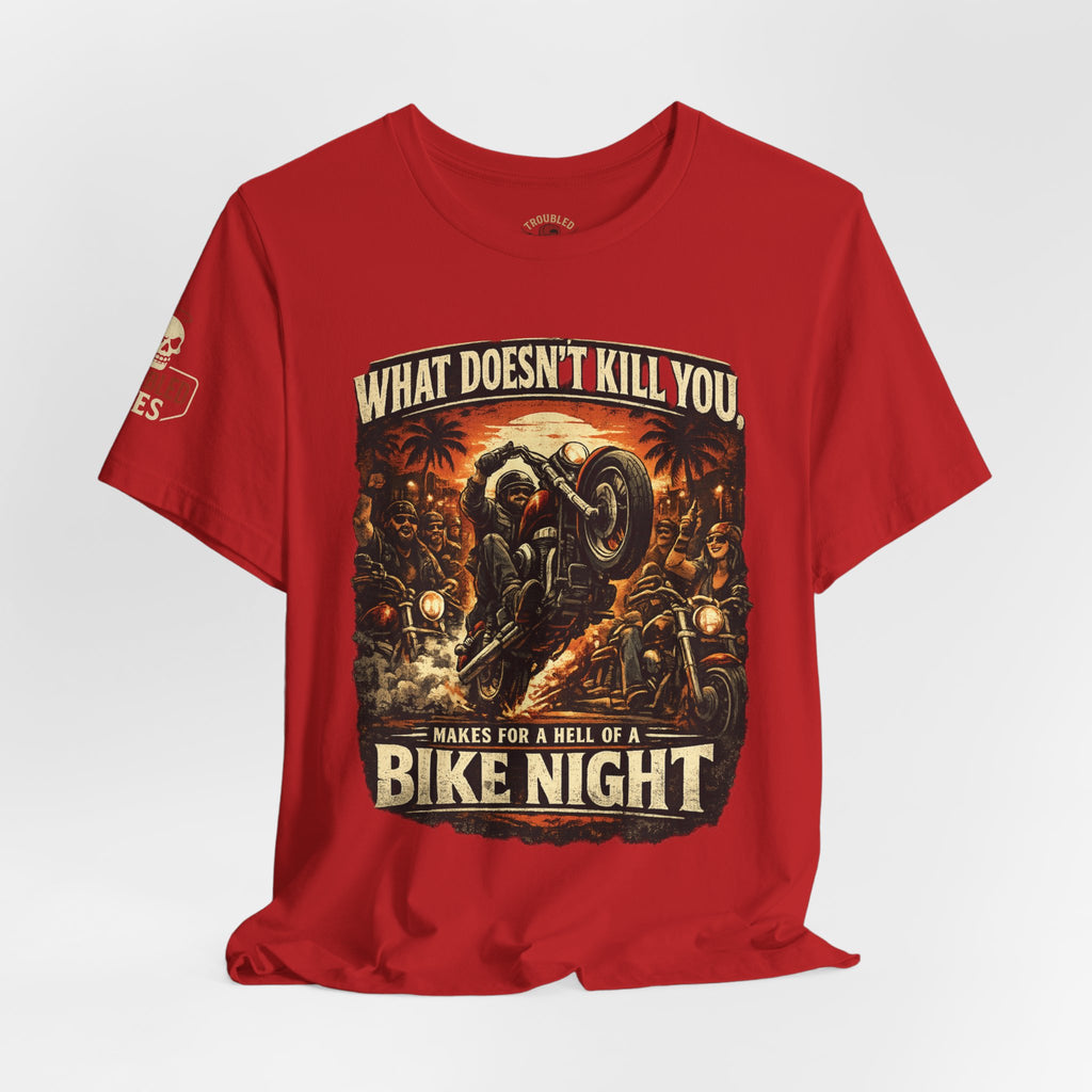 Funny Motorcycle Night Tee — Motorcycle Bike Night T-Shirt