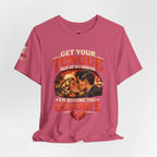 Kissing You Goodbye Graphic T-Shirt — “Get your tongue out of my mouth, I'm kissing you goodbye”