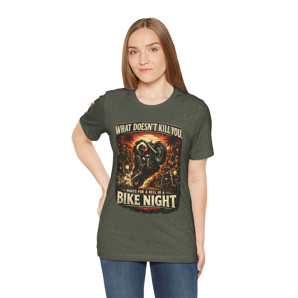 Funny Motorcycle Night Tee — Motorcycle Bike Night T-Shirt