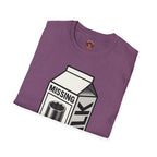 T-Shirt — "Missing 10mm Socket" Milk Carton Mechanics Graphic Tee