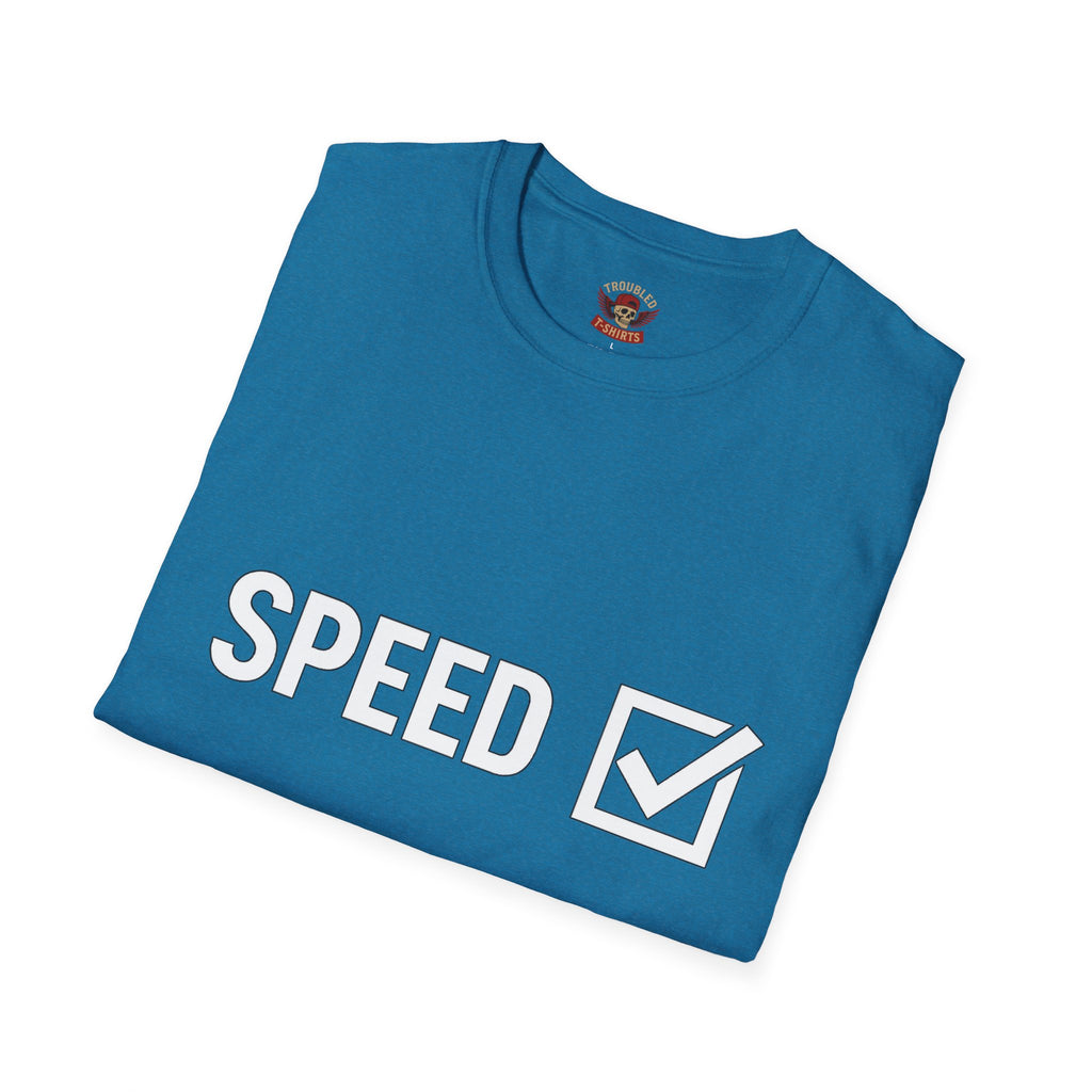 Speed & Comfort T-Shirt – Checked Boxes Racing Lifestyle Tee