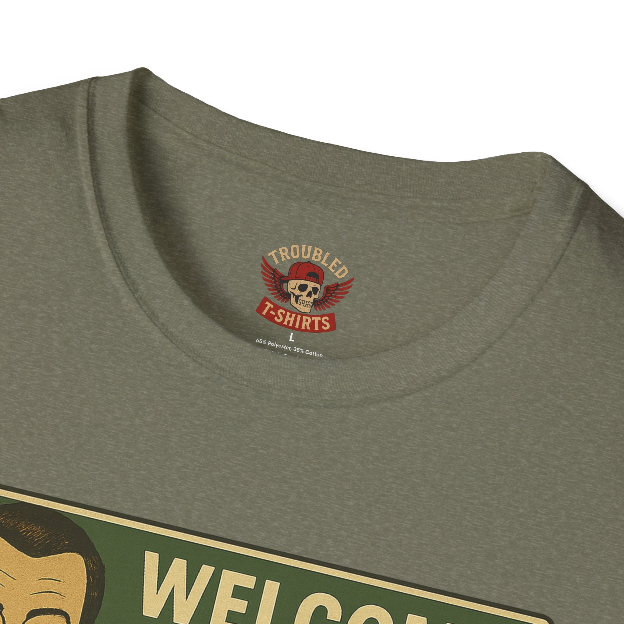 Welcome to Mexico Corvette T-Shirt — Vintage Road Trip Tee with 'Sponsored by GoPro' Sign
