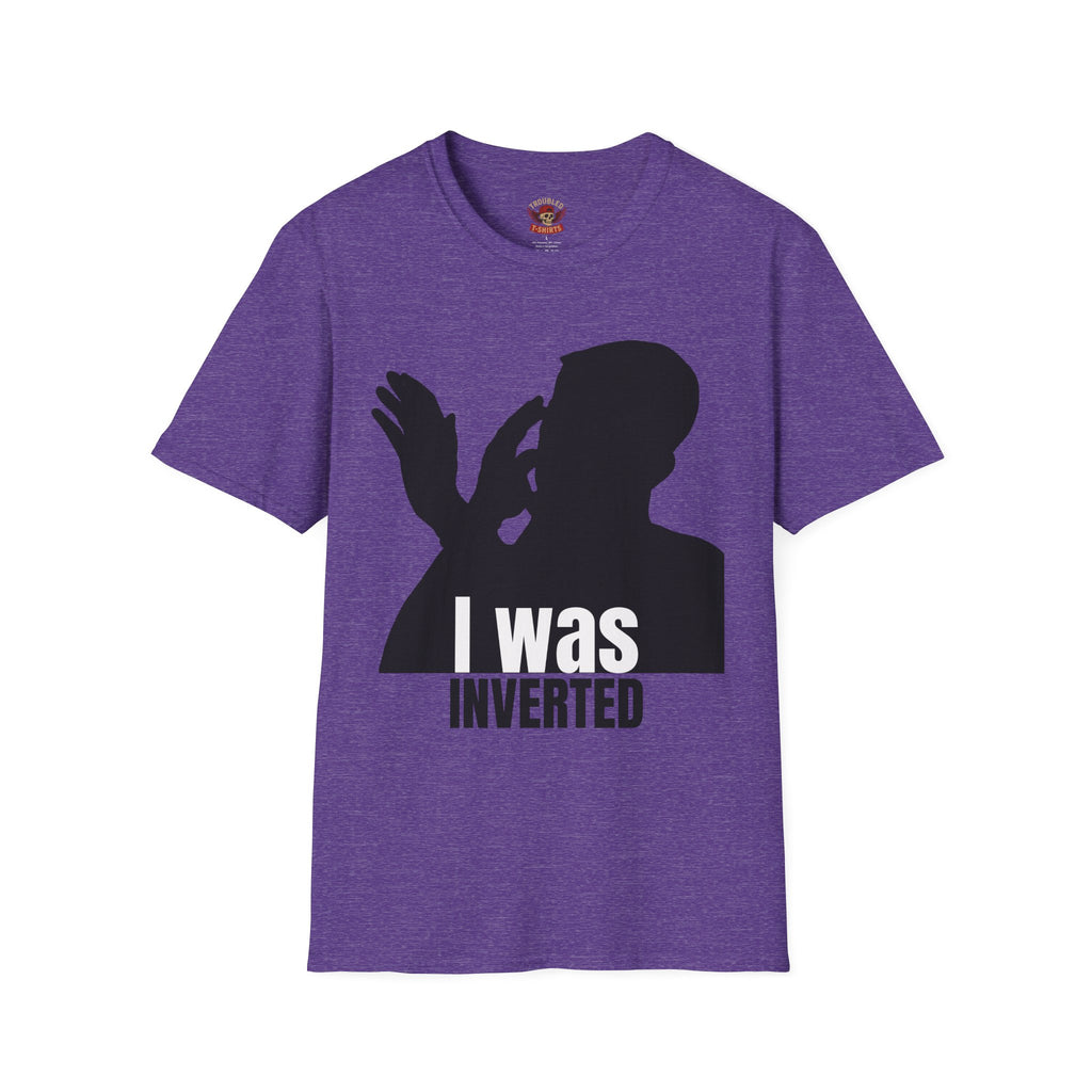 I Was Inverted T-Shirt — Retro Silhouette Graphic Tee