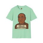 Hello Sleepyhead T-Shirt — Funny Retro Portrait Graphic Tee