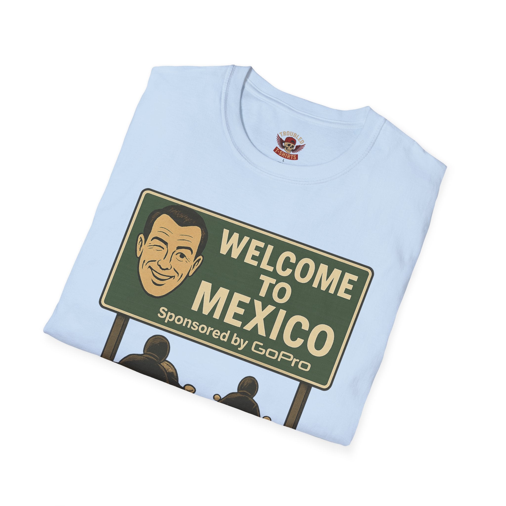 Welcome to Mexico Motorcycle T-Shirt — Vintage Ride Graphic Tee
