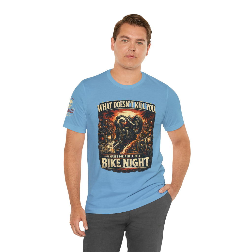 Funny Motorcycle Night Tee — Motorcycle Bike Night T-Shirt
