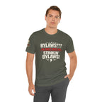Bikers Don't Follow The Rules T-Shirt — "Bylaws? We Don't Need No Stinking Bylaws!"