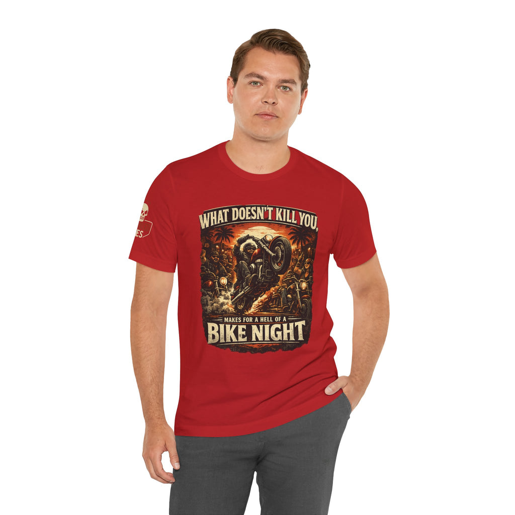 Funny Motorcycle Night Tee — Motorcycle Bike Night T-Shirt