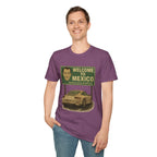 Welcome to Mexico Porsche T-Shirt — 'Welcome to Mexico' Sign Graphic Tee