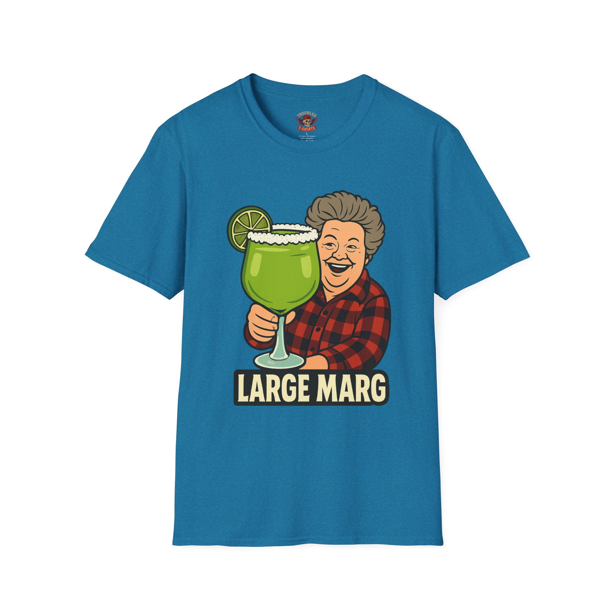 Large Marg Margarita T-Shirt – Funny Retro Drinking Tee for Cocktail Lovers