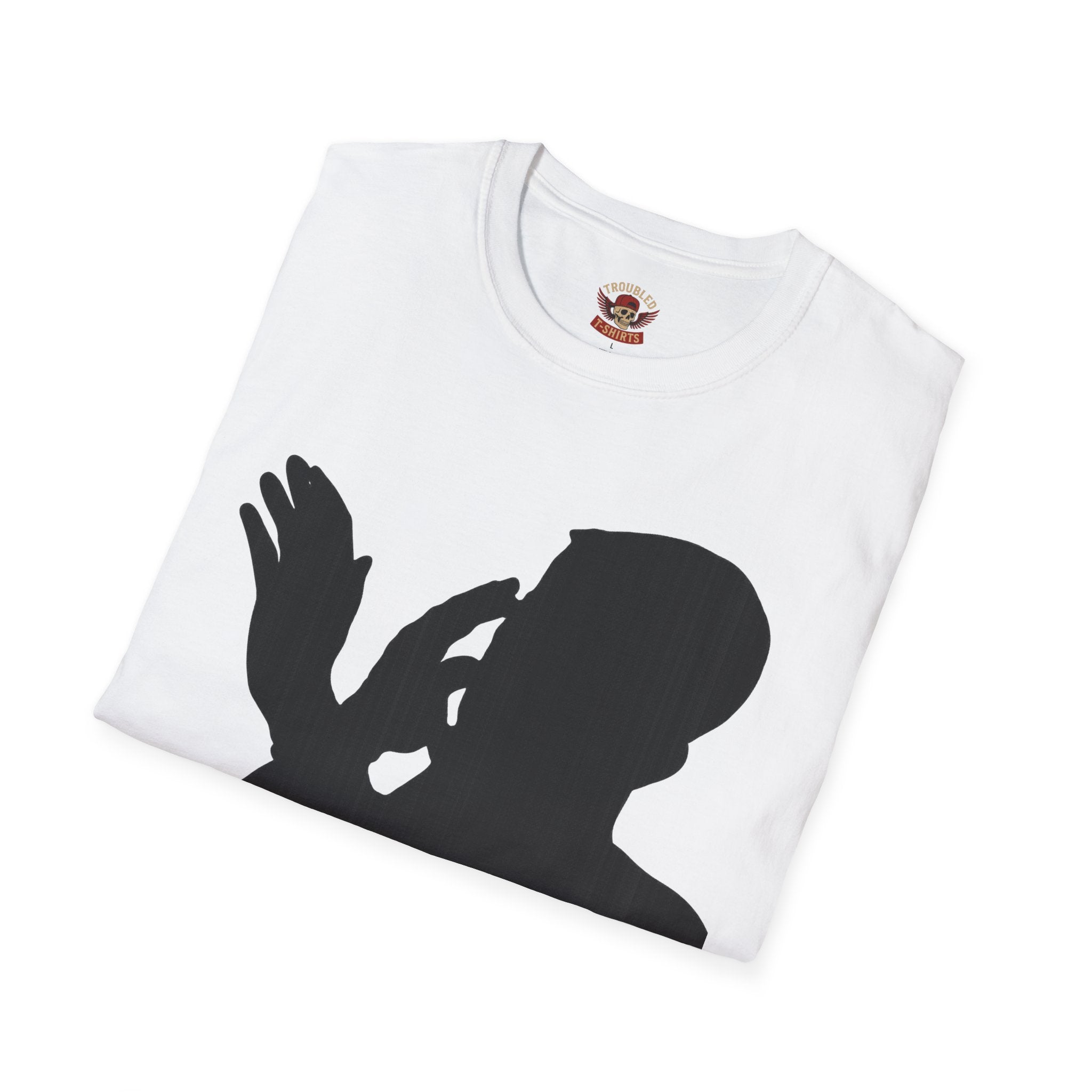 I Was Inverted T-Shirt — Retro Silhouette Graphic Tee