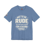 "Shut Your Mouth, Please" T-Shirt — Funny Sarcastic Graphic Tee