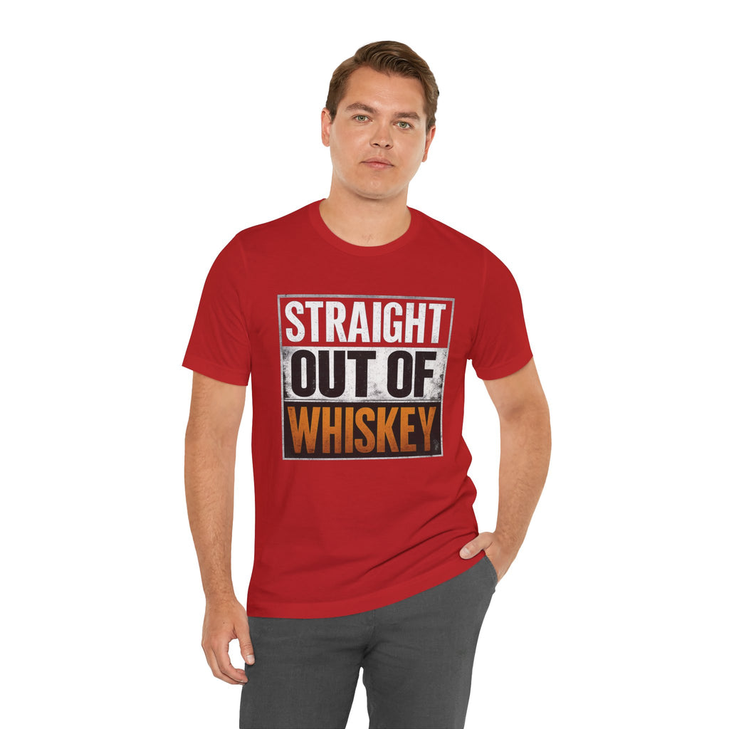 Straight Out of Whiskey T-Shirt — Parody Straight Out of Compton Tee