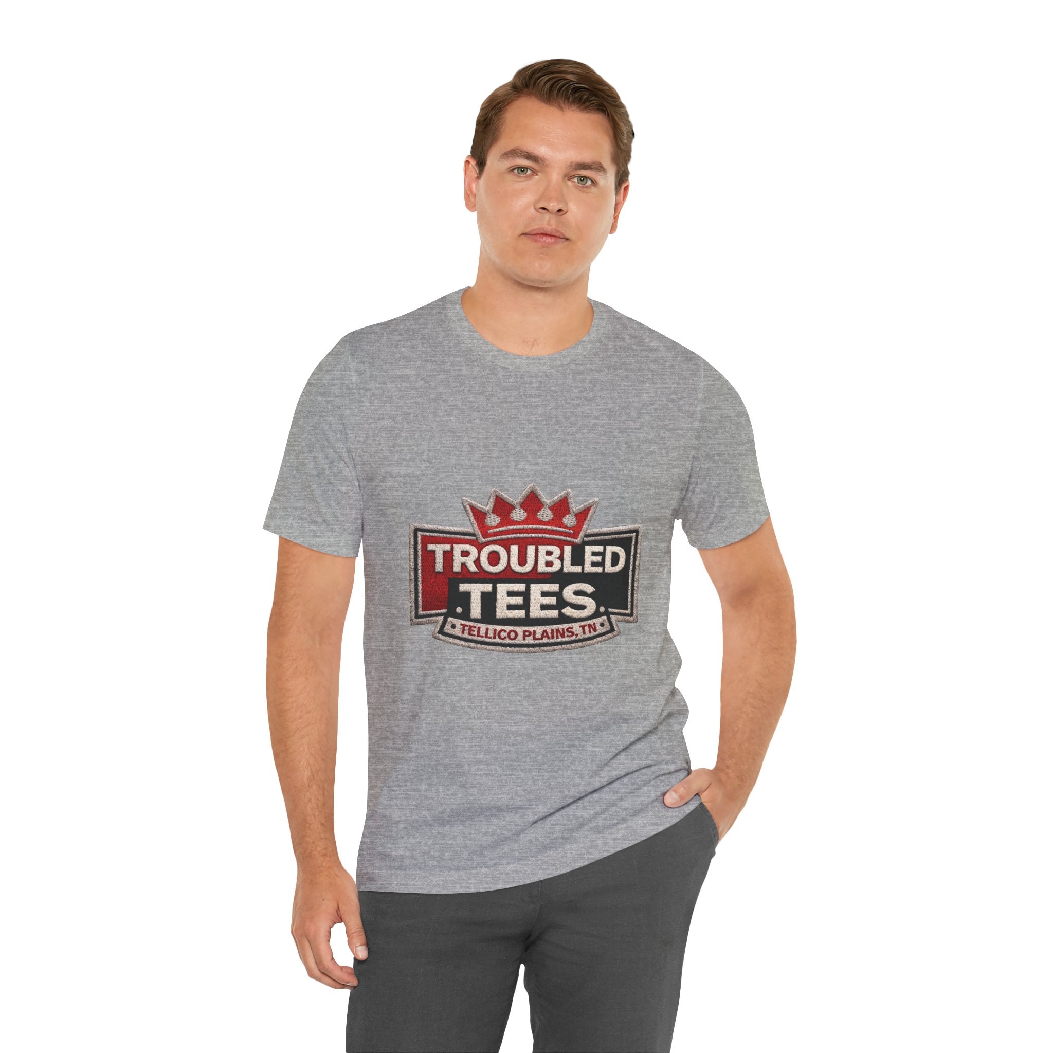 Troubled Tees Logo T-Shirt — Troubled Tees Company Graphic Tee