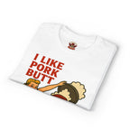 Retro BBQ T‑Shirt — "I Like Pork Butt & Girl Butt" Vintage BBQ Humor Tee