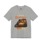 I Rescue Beavers Graphic Tee — Funny Tongue-in-Cheek Wildlife Shirt