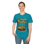 Welcome to Mexico Porsche T-Shirt — 'Welcome to Mexico' Sign Graphic Tee