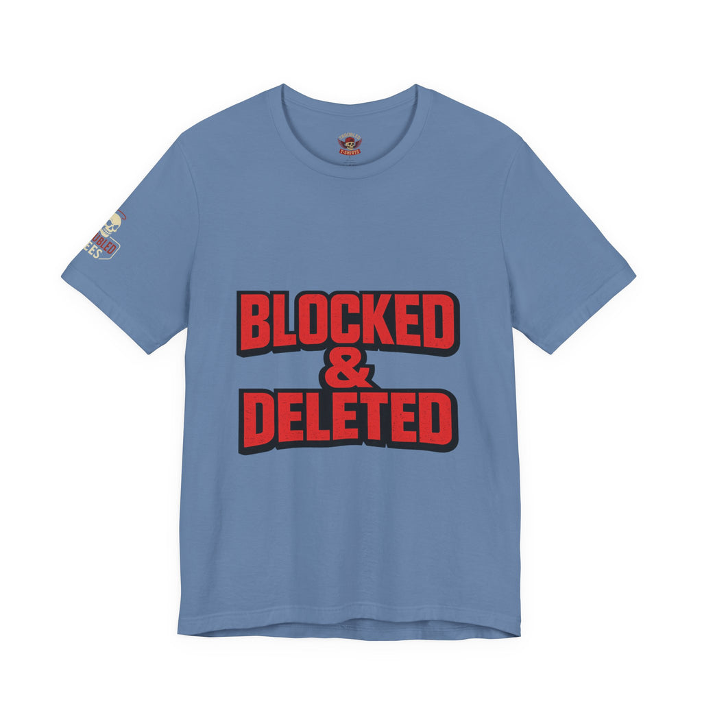 Funny Tee — "Social Media Is Fun, But Just In Case You Run Across a Moron"