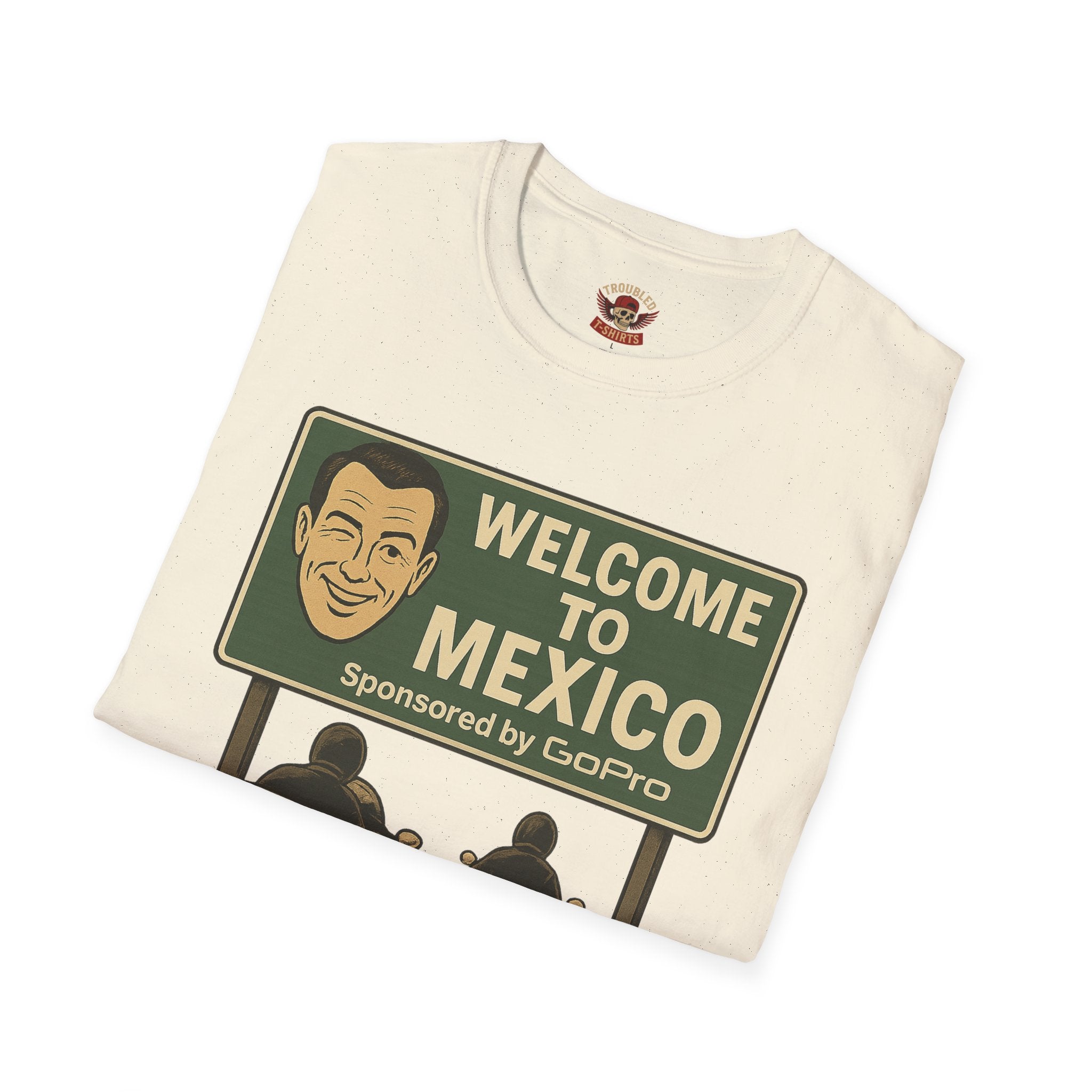 Welcome to Mexico Motorcycle T-Shirt — Vintage Ride Graphic Tee