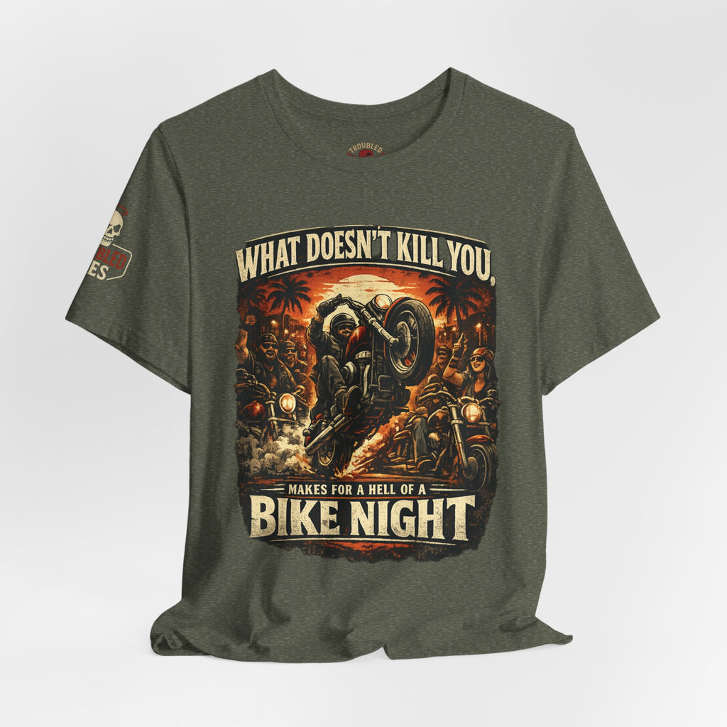 Funny Motorcycle Night Tee — Motorcycle Bike Night T-Shirt