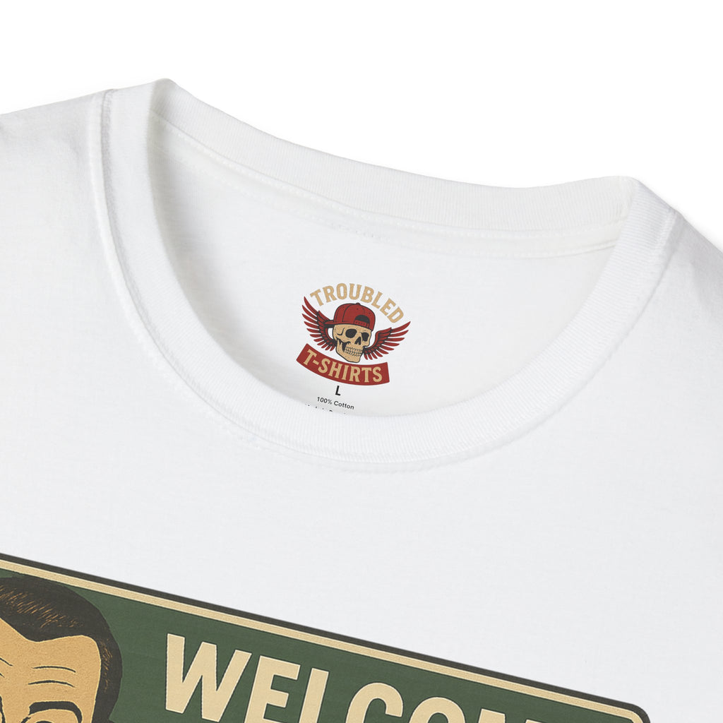 Welcome to Mexico Motorcycle T-Shirt — Vintage Ride Graphic Tee