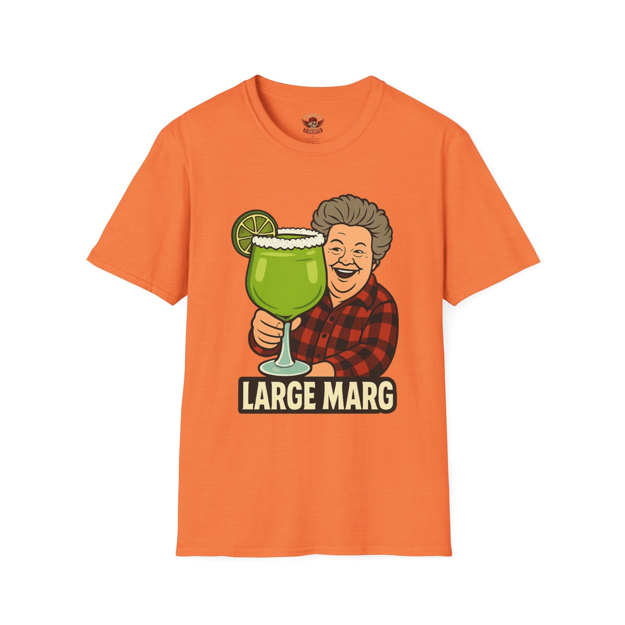 Large Marg Margarita T-Shirt – Funny Retro Drinking Tee for Cocktail Lovers