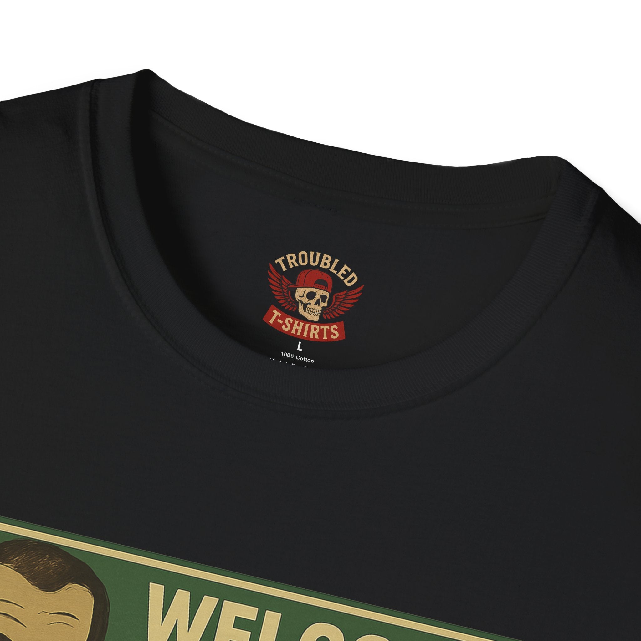 Welcome to Mexico Porsche T-Shirt — 'Welcome to Mexico' Sign Graphic Tee