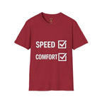 Speed & Comfort T-Shirt – Checked Boxes Racing Lifestyle Tee
