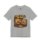 Funny Peanut Butter Cookie Yelling at Chocolate Chip Cookie T‑Shirt