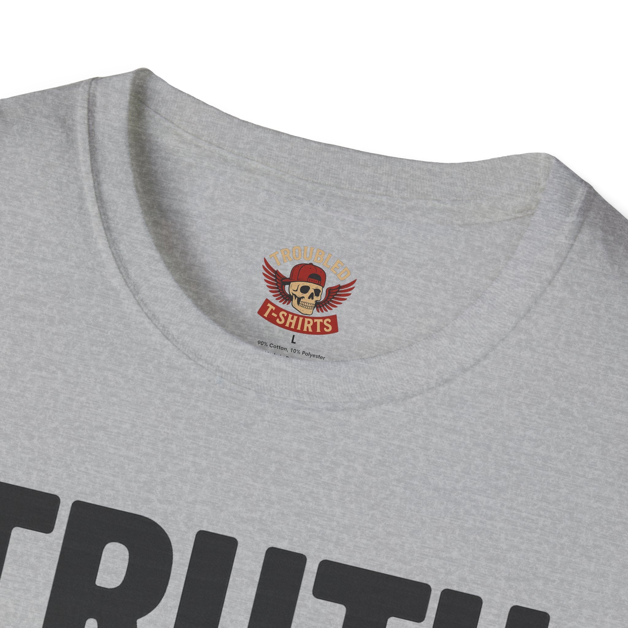 Truth, Lies & GoPro Footage T-Shirt — Funny Statement Tee for Videographers