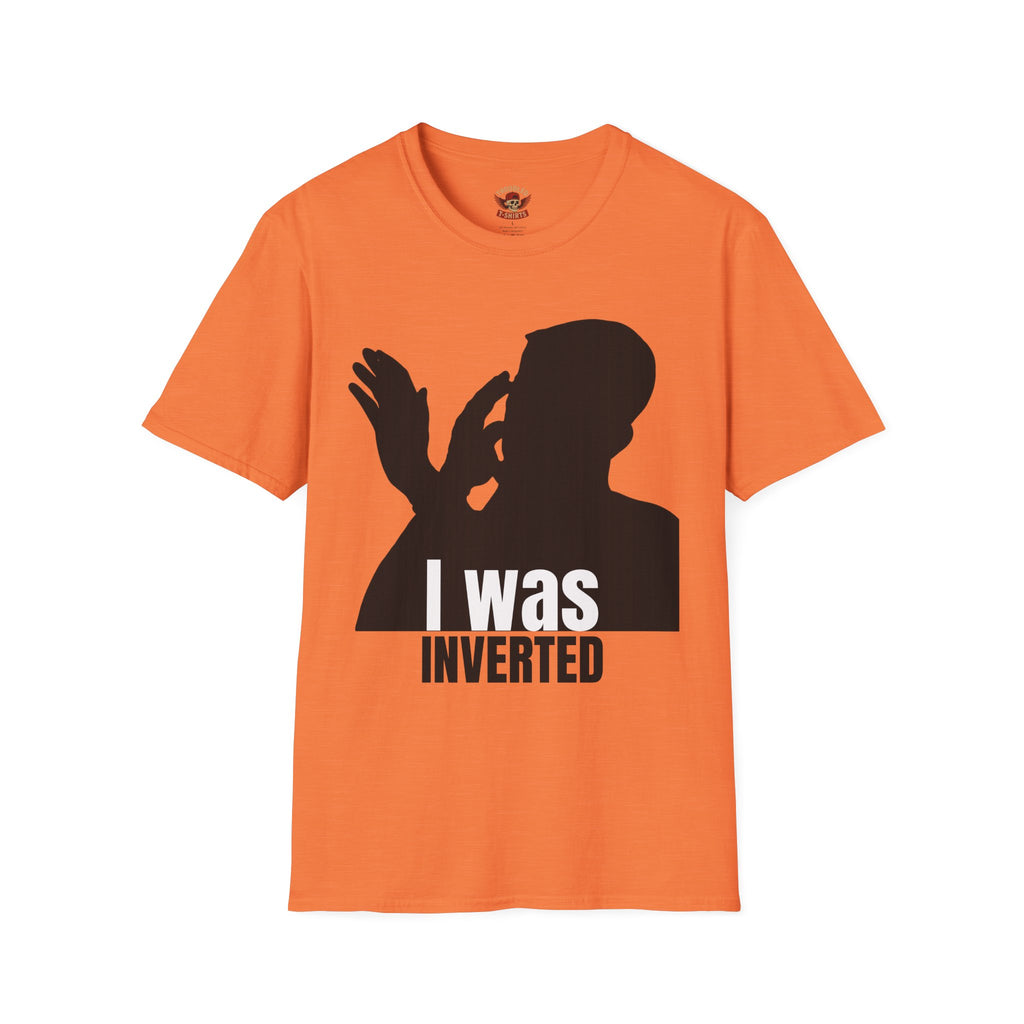 I Was Inverted T-Shirt — Retro Silhouette Graphic Tee