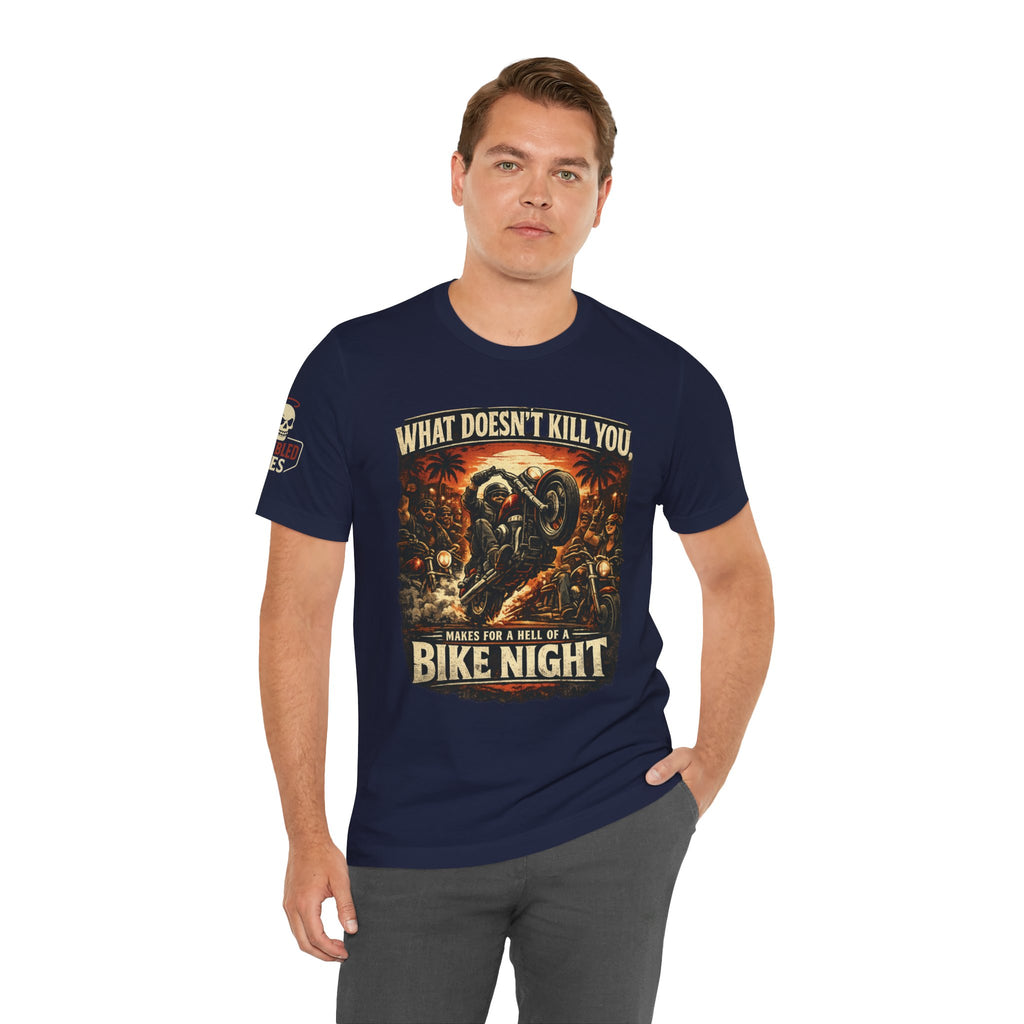 Funny Motorcycle Night Tee — Motorcycle Bike Night T-Shirt