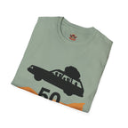 50 Yards Road Trip T-Shirt — Vintage Wagon Graphic Tee