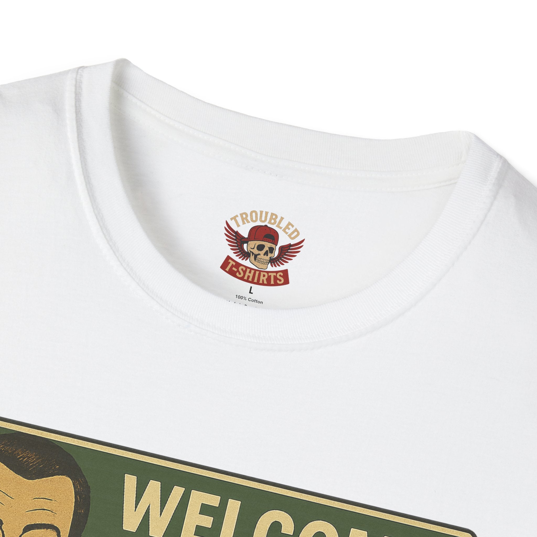 Welcome to Mexico Corvette T-Shirt — Vintage Road Trip Tee with 'Sponsored by GoPro' Sign