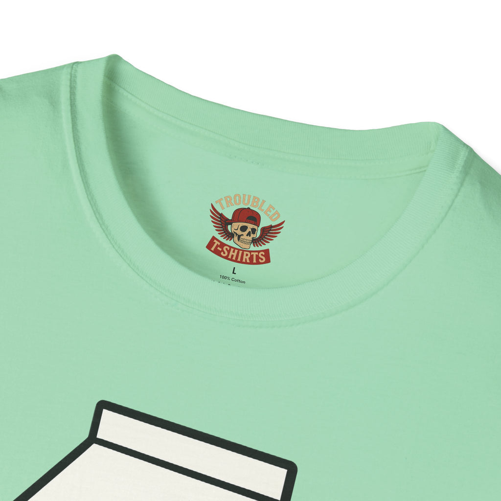 T-Shirt — "Missing 10mm Socket" Milk Carton Mechanics Graphic Tee