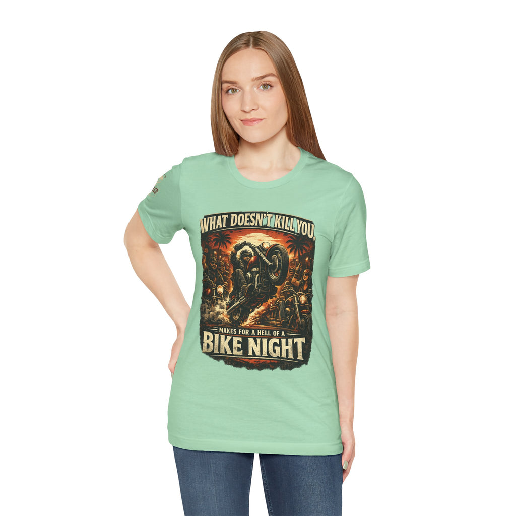 Funny Motorcycle Night Tee — Motorcycle Bike Night T-Shirt