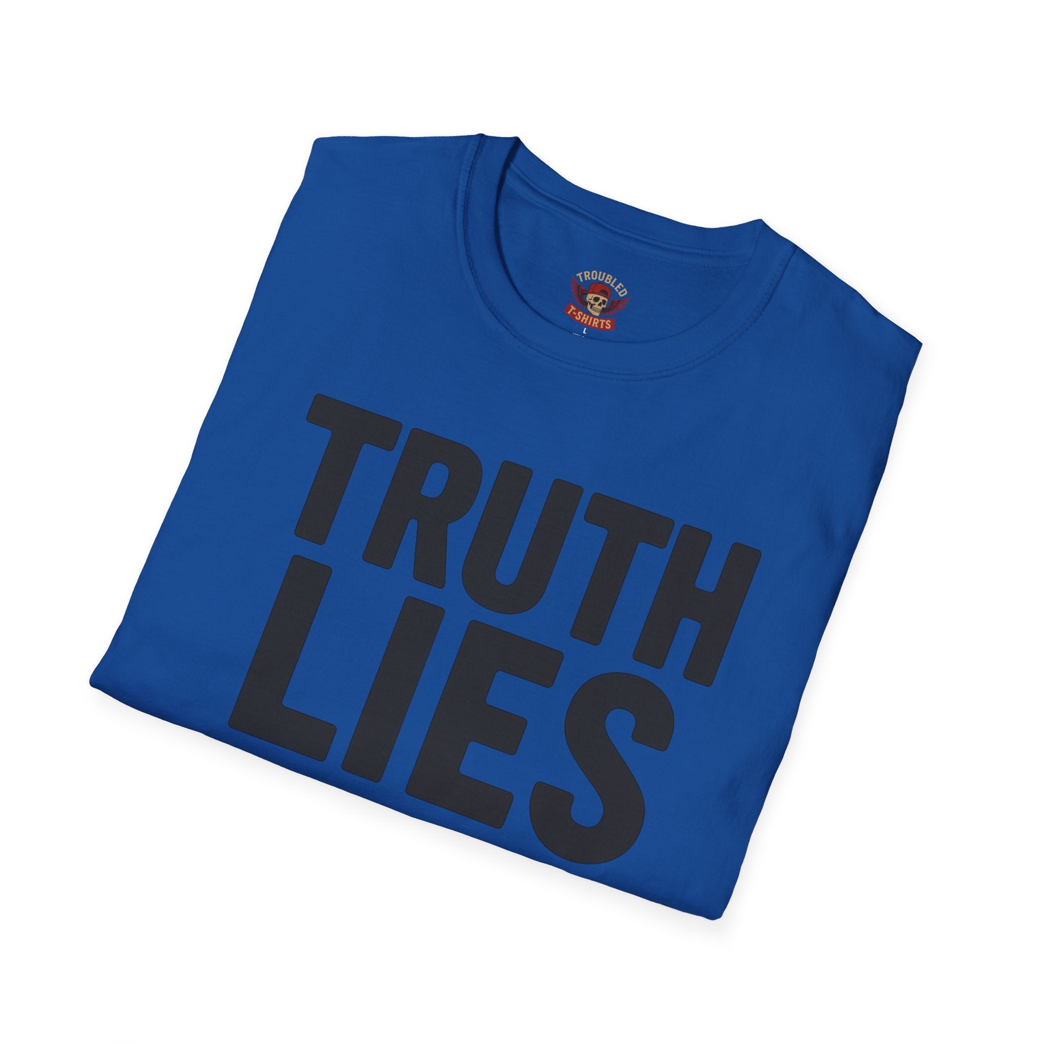 Truth, Lies & GoPro Footage T-Shirt — Funny Statement Tee for Videographers