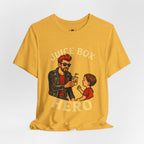 Funny Dad T-Shirt — "Dad Is a Rock Star" Juicebox Dad Tee