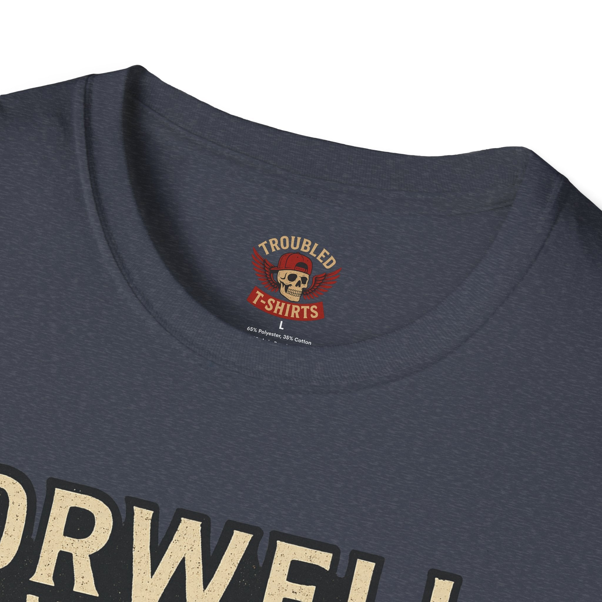 Orwell Was an Optimist T-Shirt — Dystopian Skull & Mushroom Cloud Graphic Tee