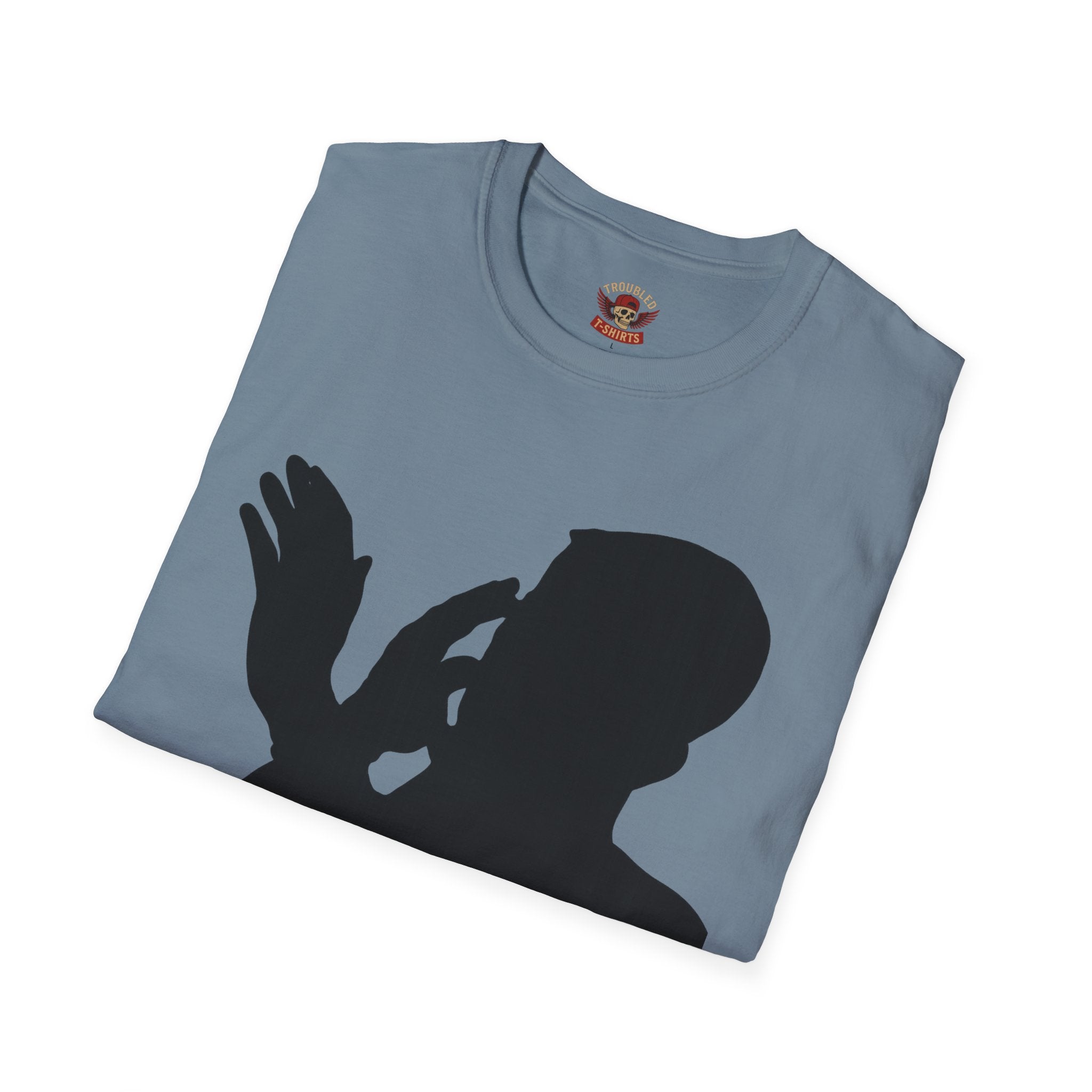 I Was Inverted T-Shirt — Retro Silhouette Graphic Tee