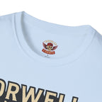 Orwell Was an Optimist T-Shirt — Dystopian Skull & Mushroom Cloud Graphic Tee