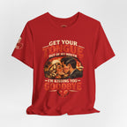 Kissing You Goodbye Graphic T-Shirt — “Get your tongue out of my mouth, I'm kissing you goodbye”