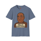 Hello Sleepyhead T-Shirt — Funny Retro Portrait Graphic Tee